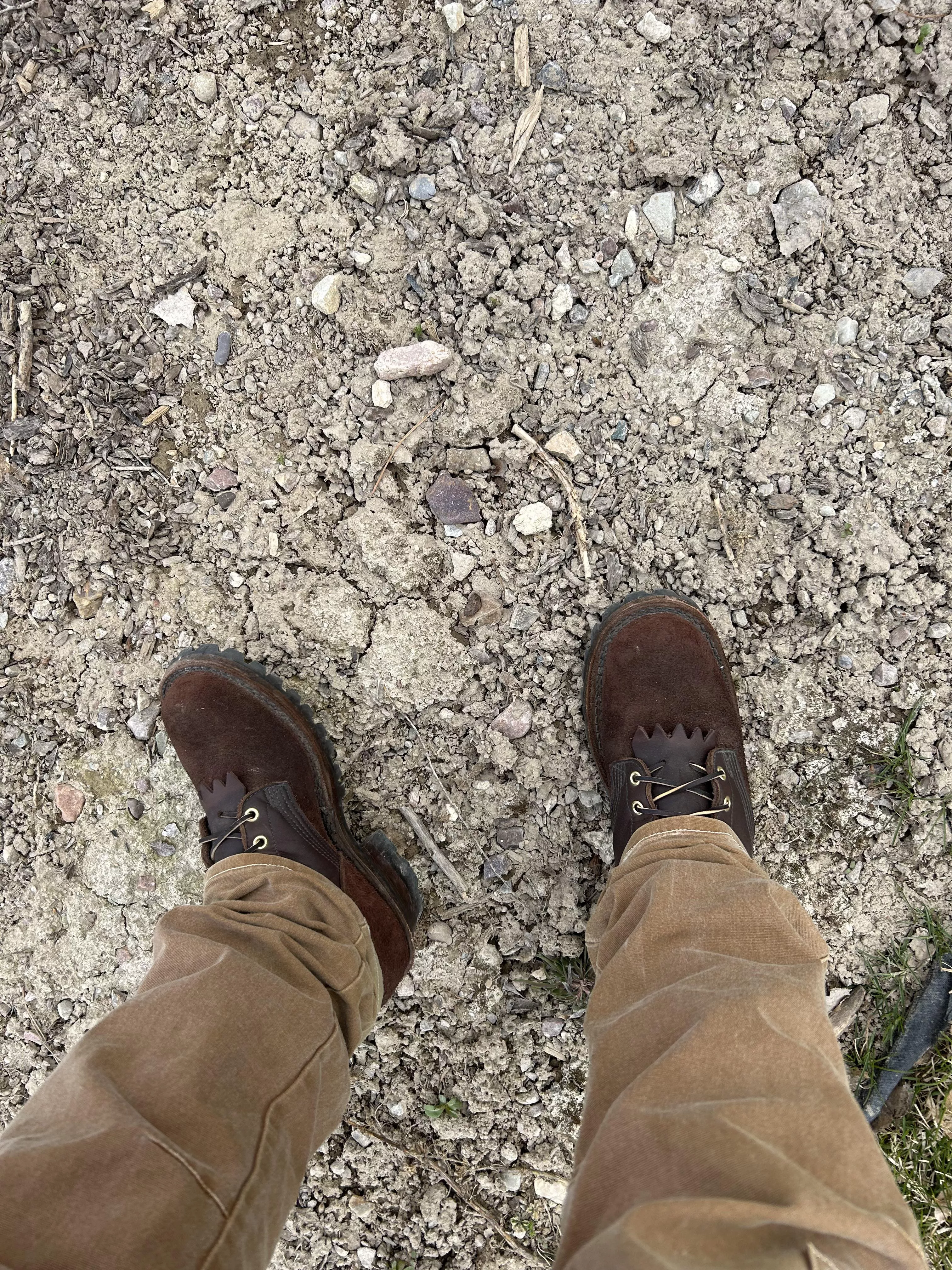 New boots before training