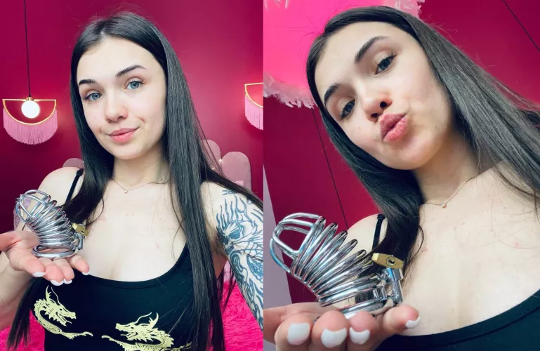 No need to resist .... you like it if I used this cage on you