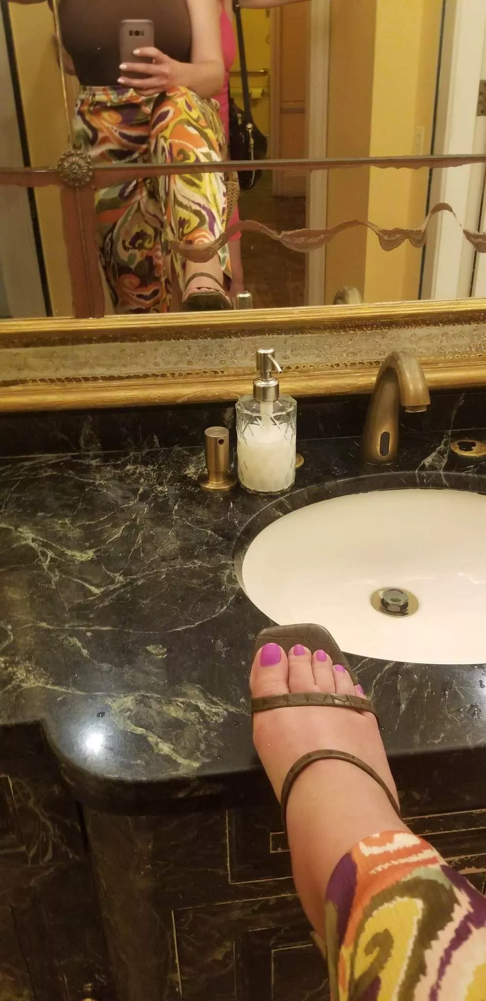 On display at the Versace mansion