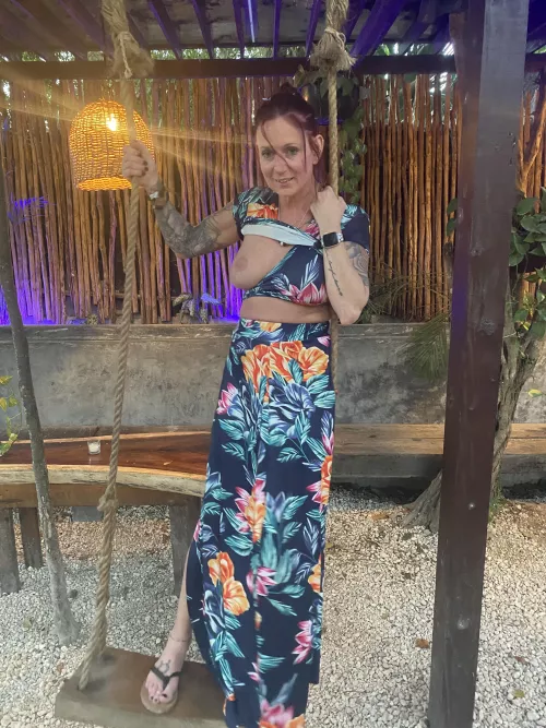 Oops my boob slipped out