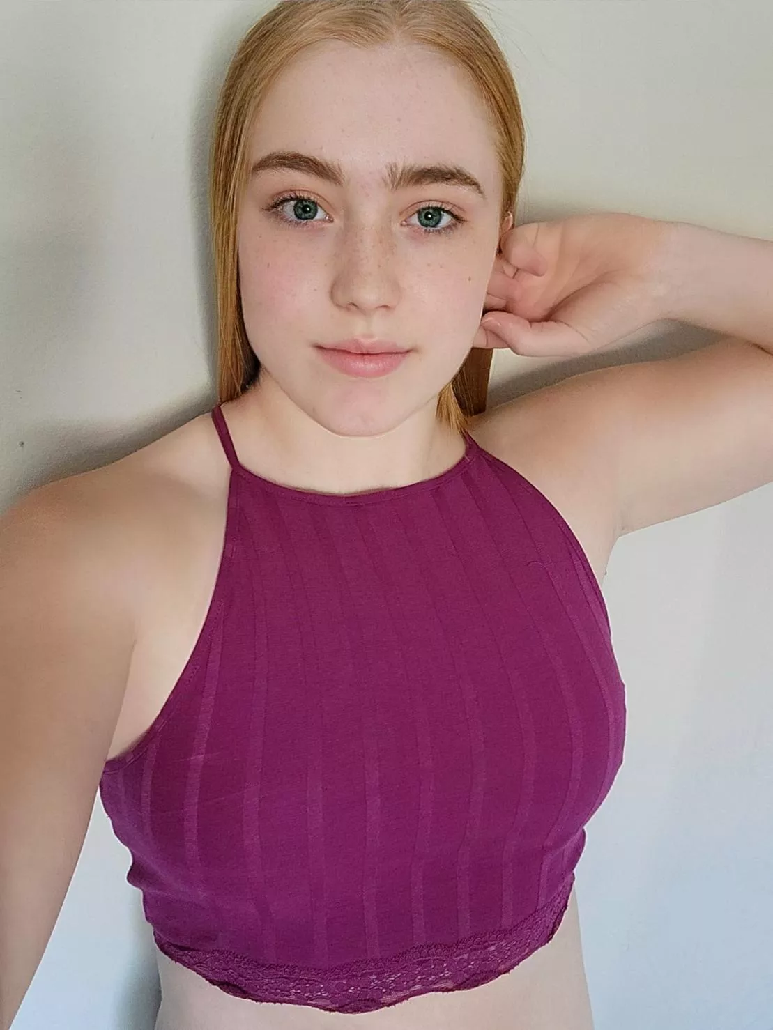 Pretty in purple this Thursday afternoon