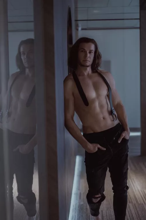 Sometimes they tell me that I look like Apollo.