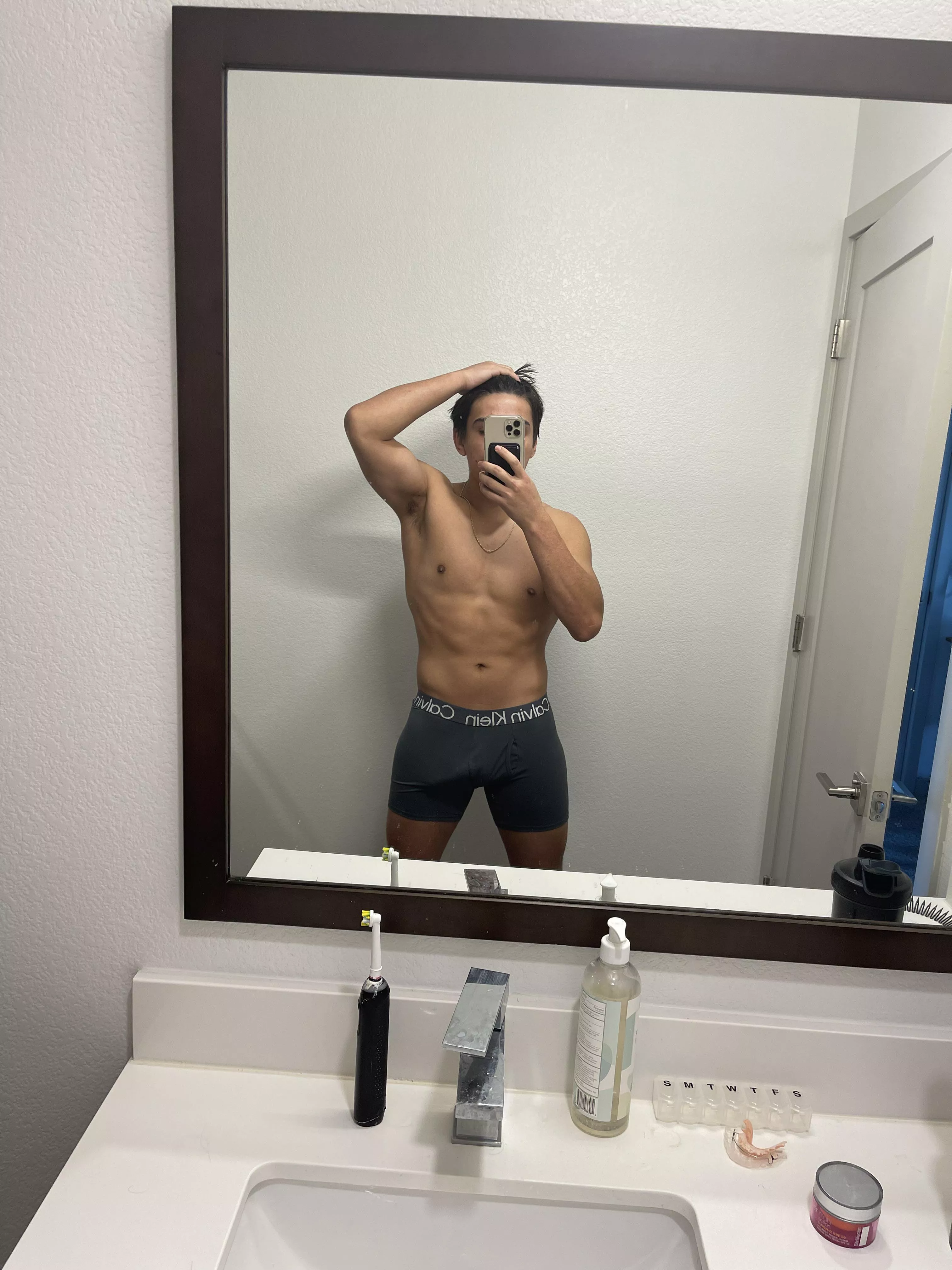 Who’s going to help me take these off?