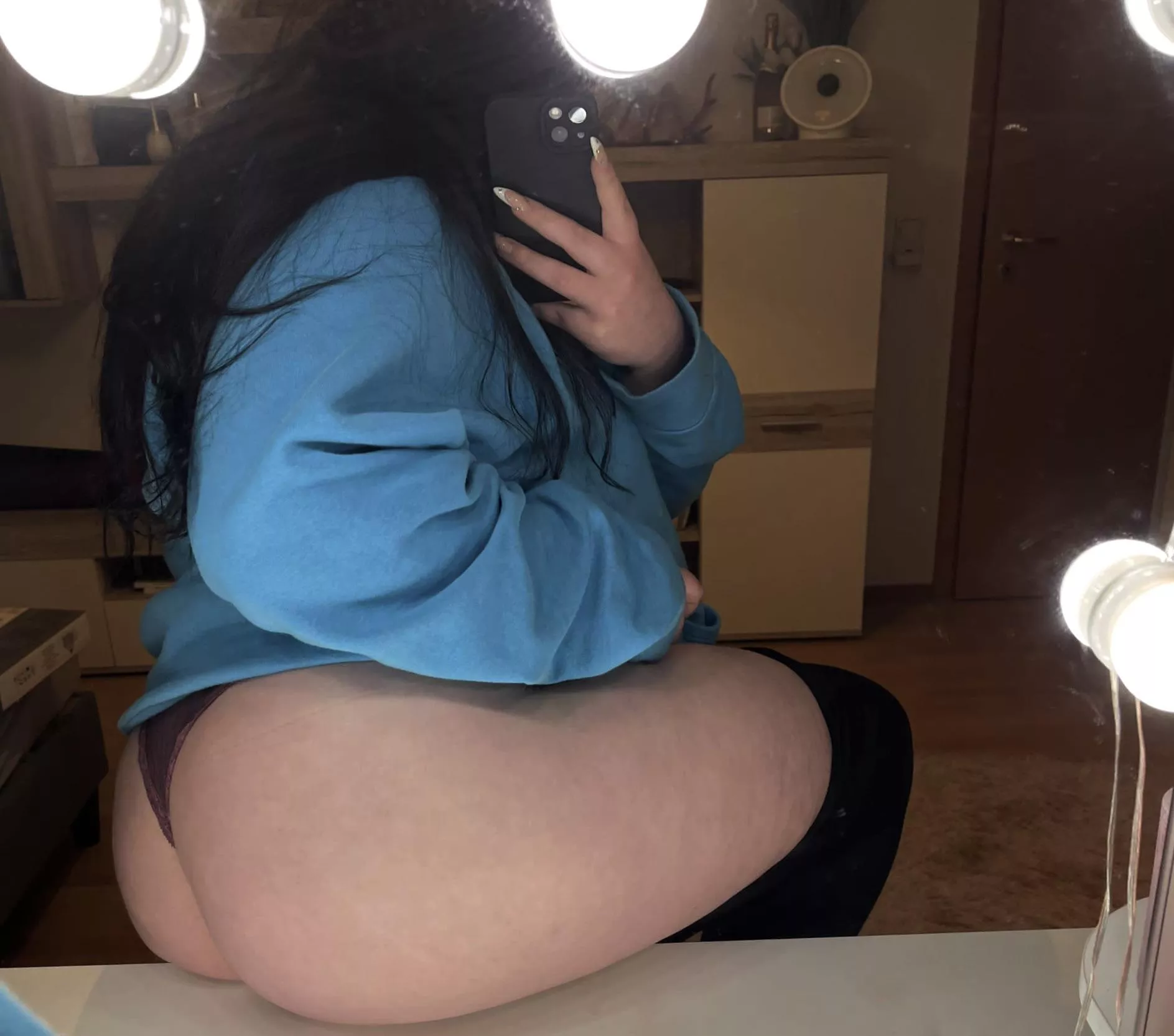 You can’t go wrong with black panties