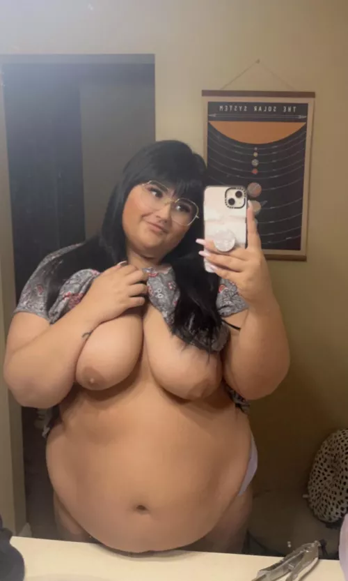 are you stroking your cock for me right now? 😇