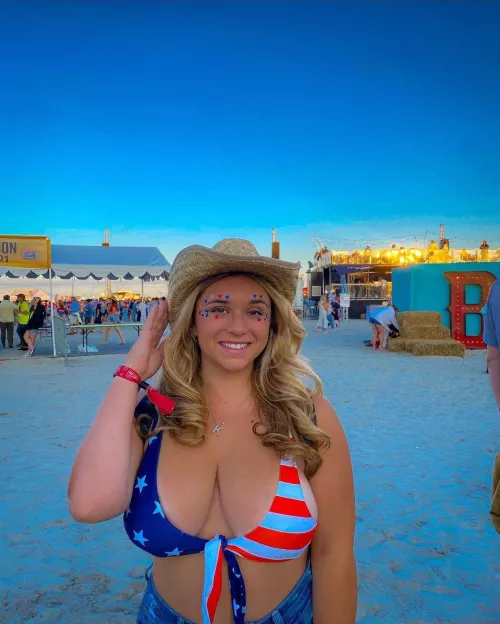 Busty American