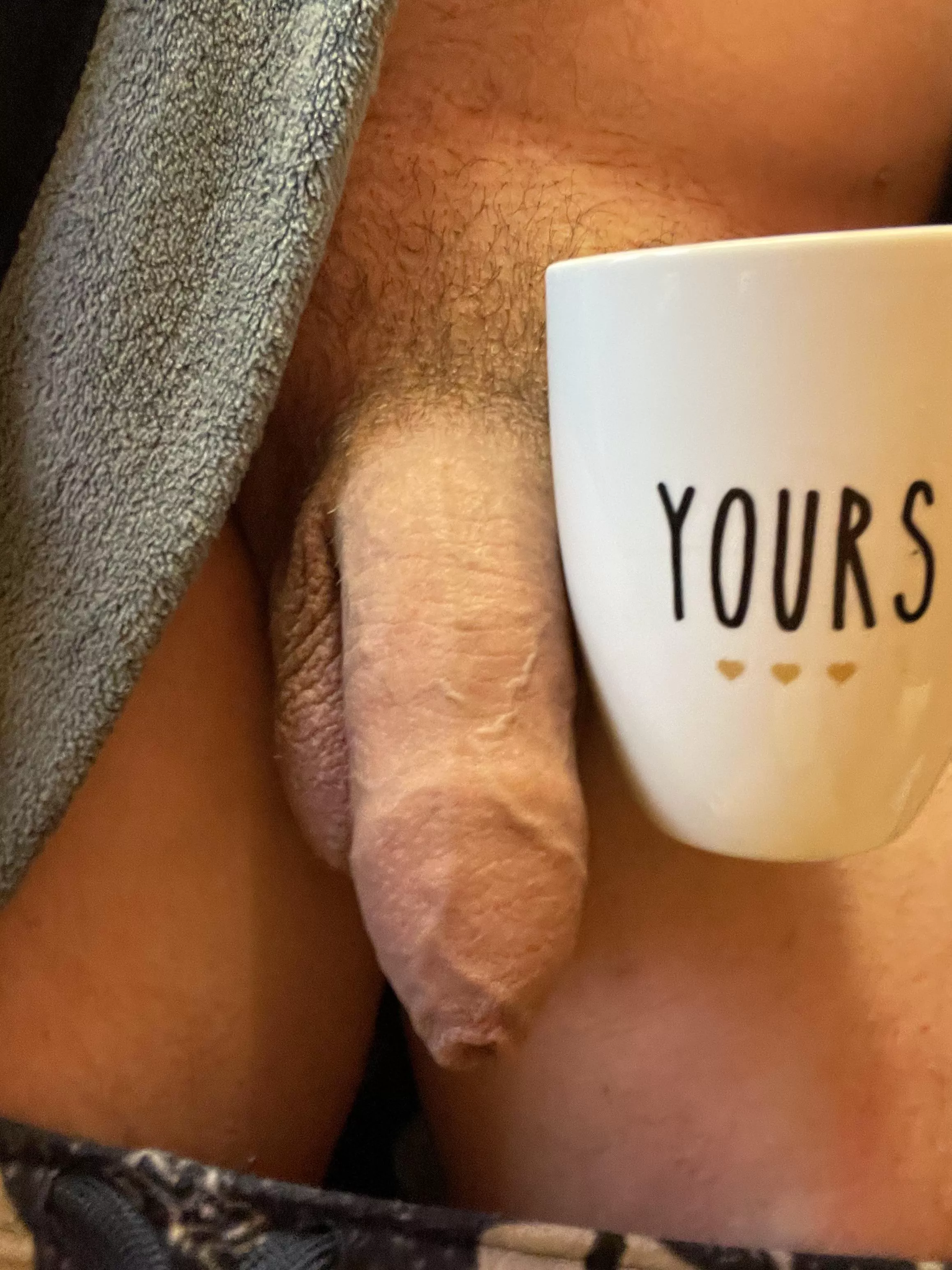 Coffee and cock what more can you ask for in the morning?