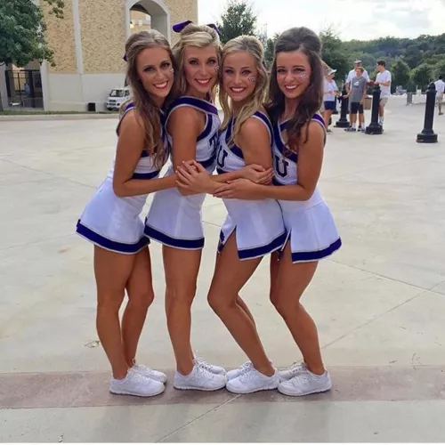 College Cheer options all are gorgeous