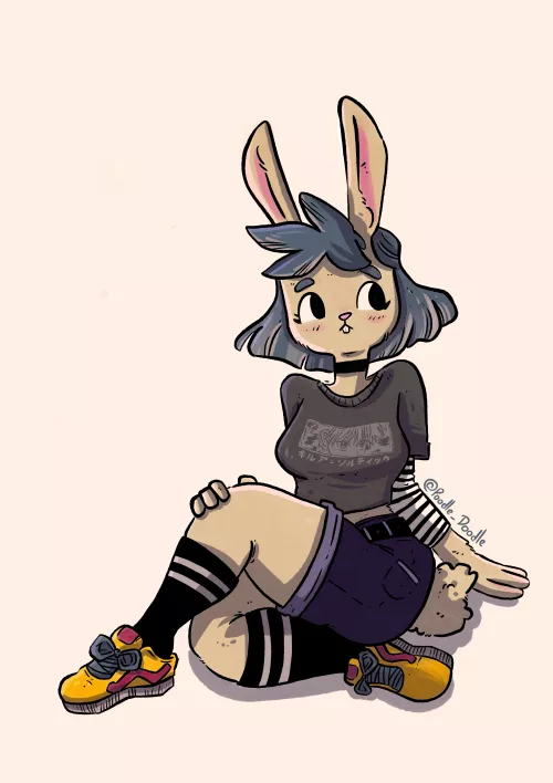 Daily Furry Sketch - Do you like anime too? [OC]