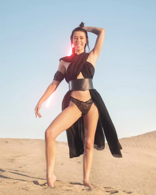 Darkside Rey by Kylorenclub (photo by me)