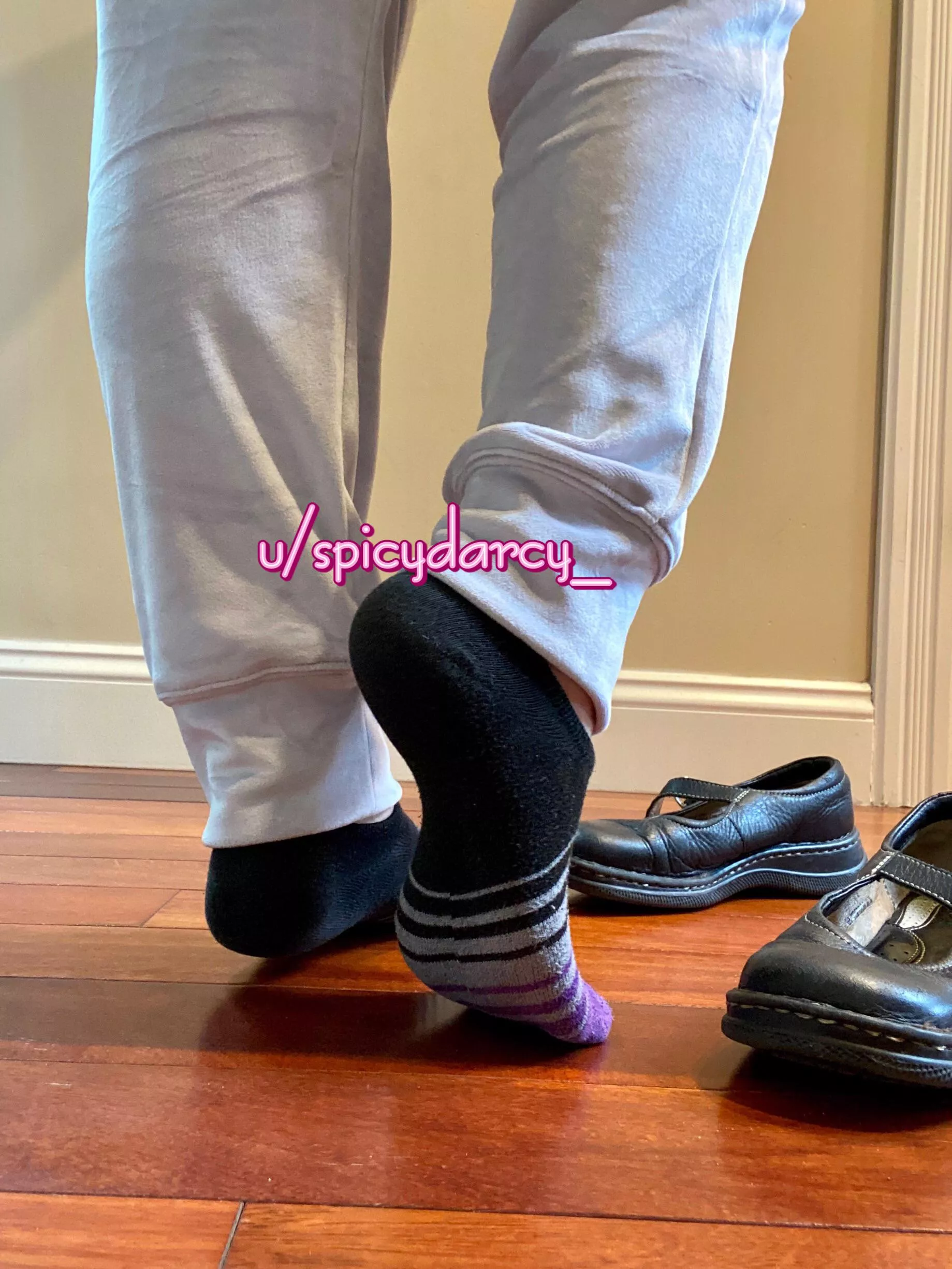 Eating socks is good for your health and I'm just here to help. (F)