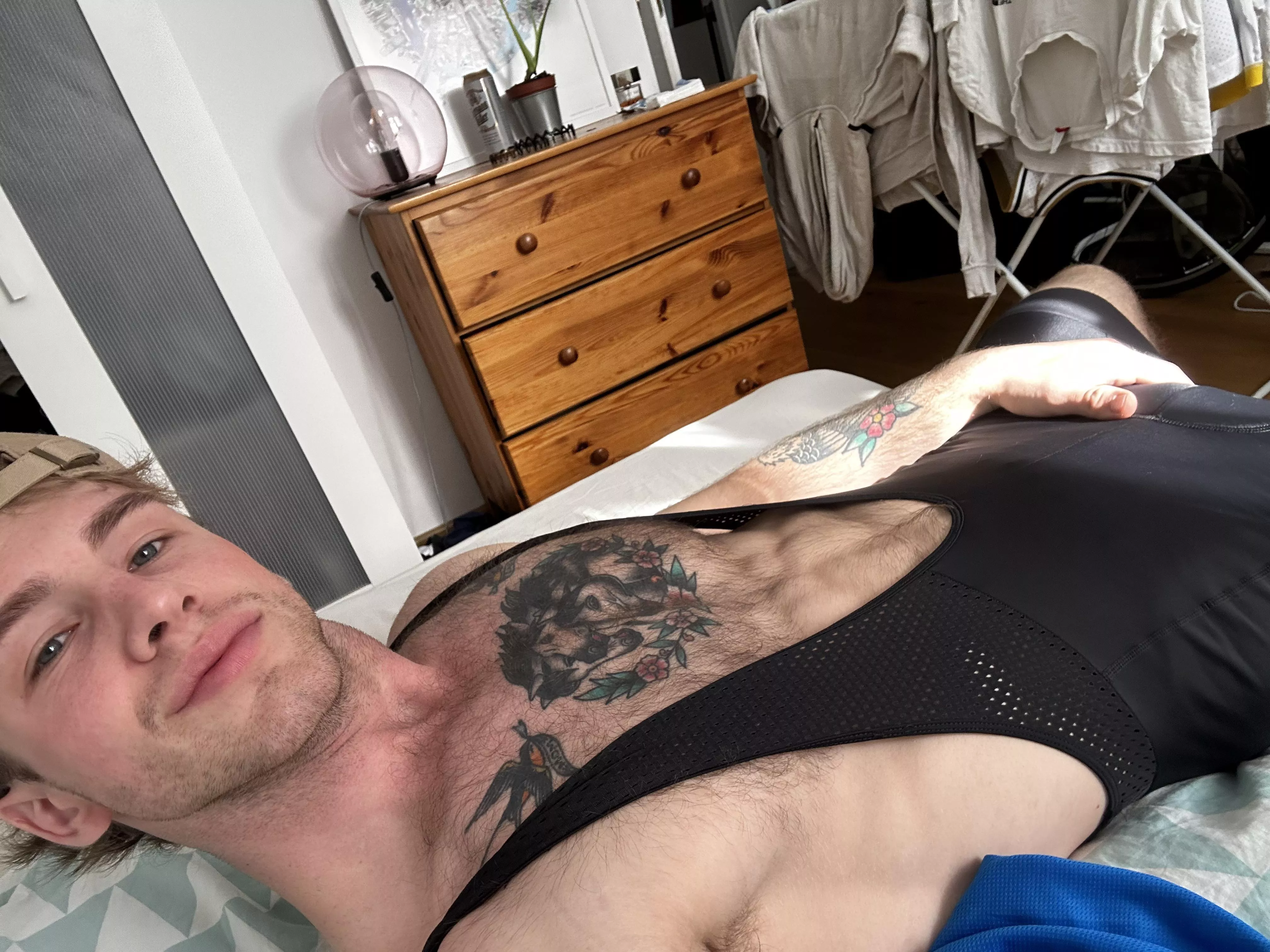 Gettin ready for road biking, hoping that won’t be the last thing in gon ride today