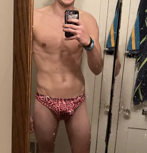 Good thing their stretchy