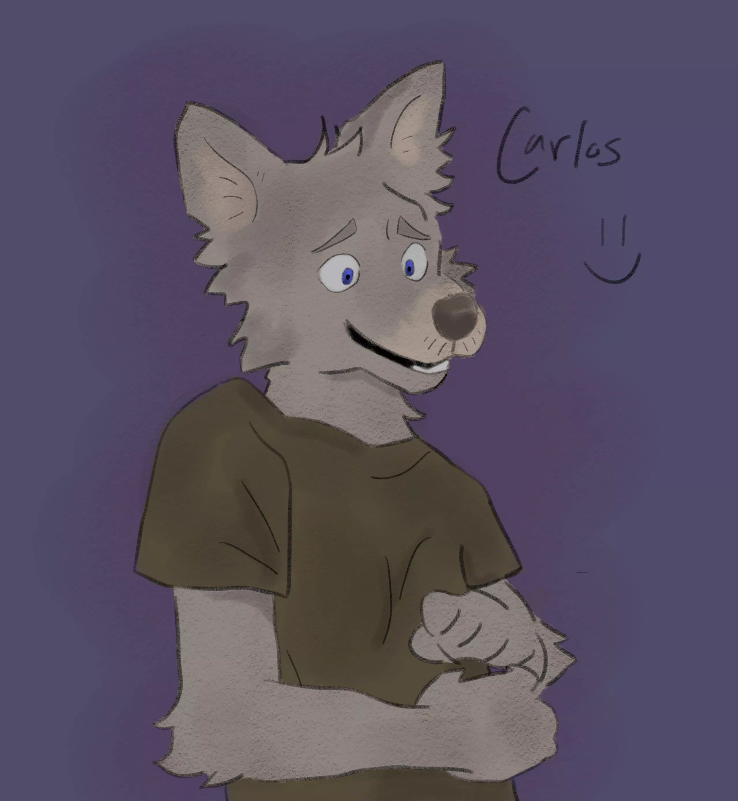 I have named him Carlos!!