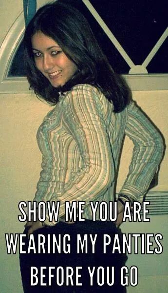 I steal panties to my cousin Safaa