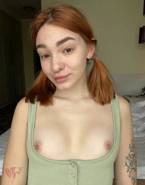 I think in this photo my tits are very cute