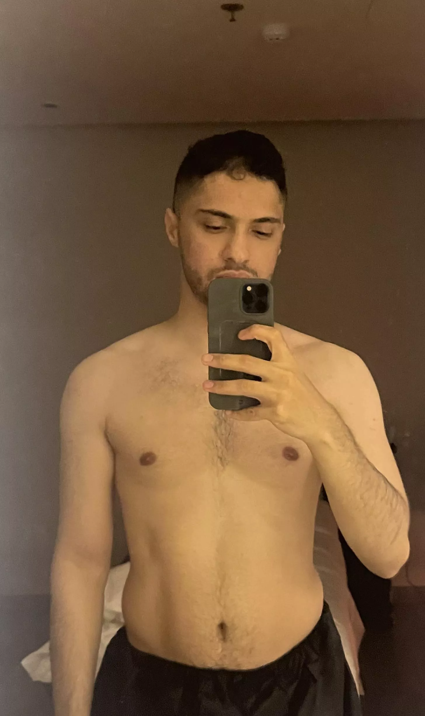 I used to be very skinny but now I’m on a fitness journey, how is it looking so far ? 🫡