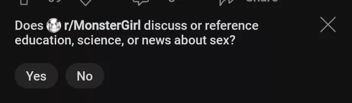 It depends. We discussing the biology of monster girls or how to have sex with one. Both are important after all