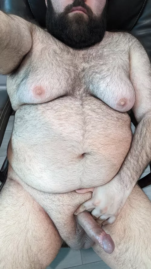 It's too hot my clothes burned off.