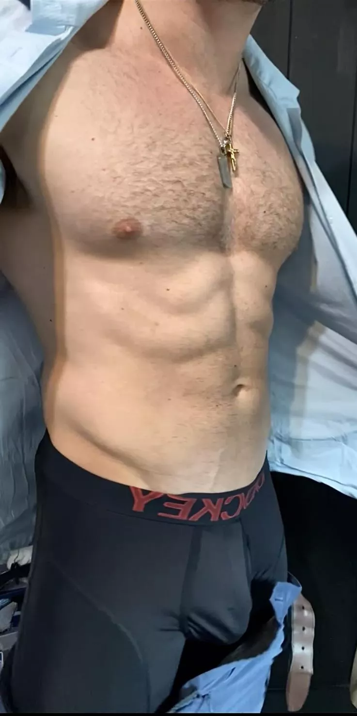 It’s what’s underneath the dress clothes that matters [M] 25