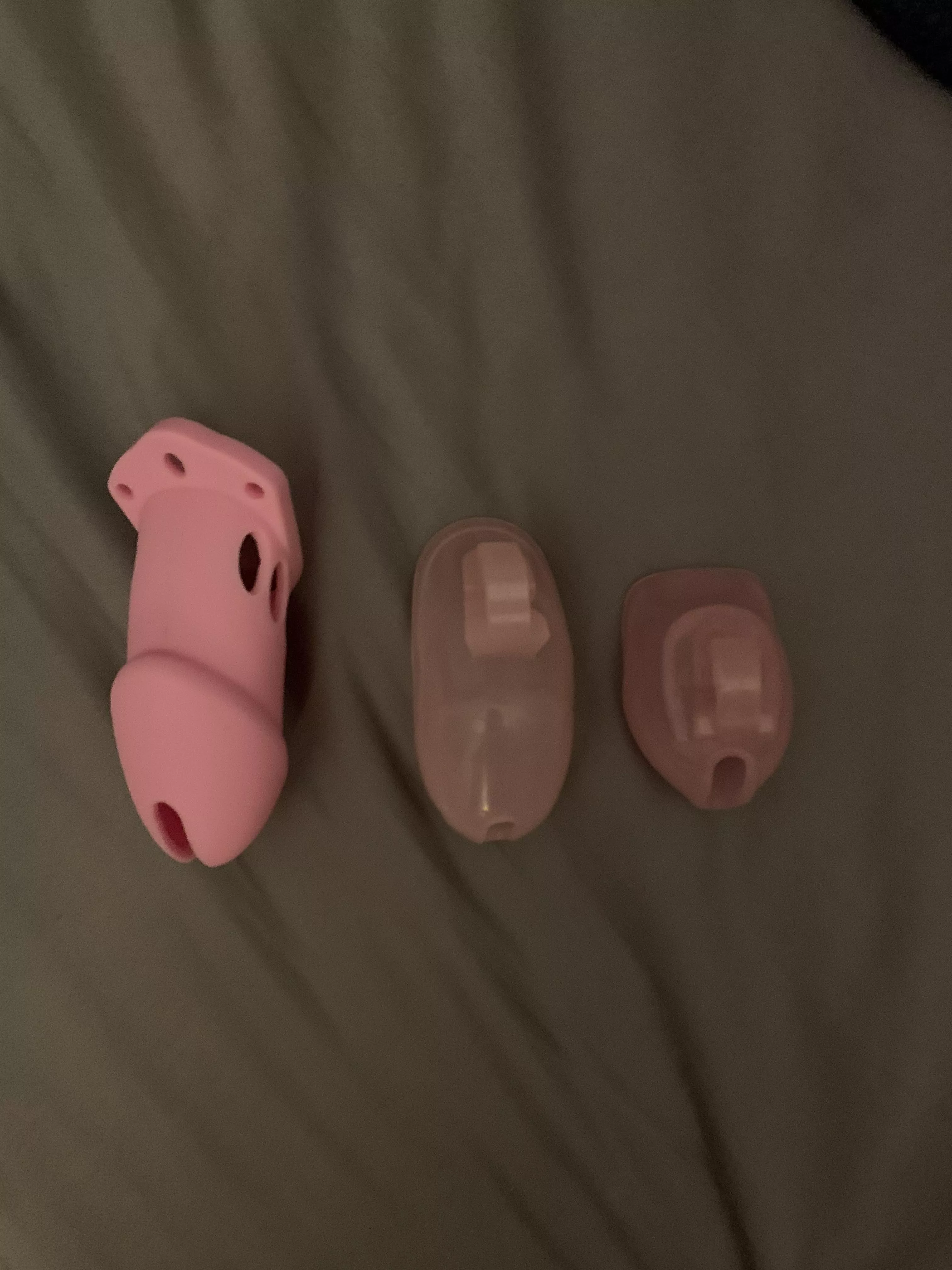 Just got my new nano cage!! Evolution of a sissy 💅