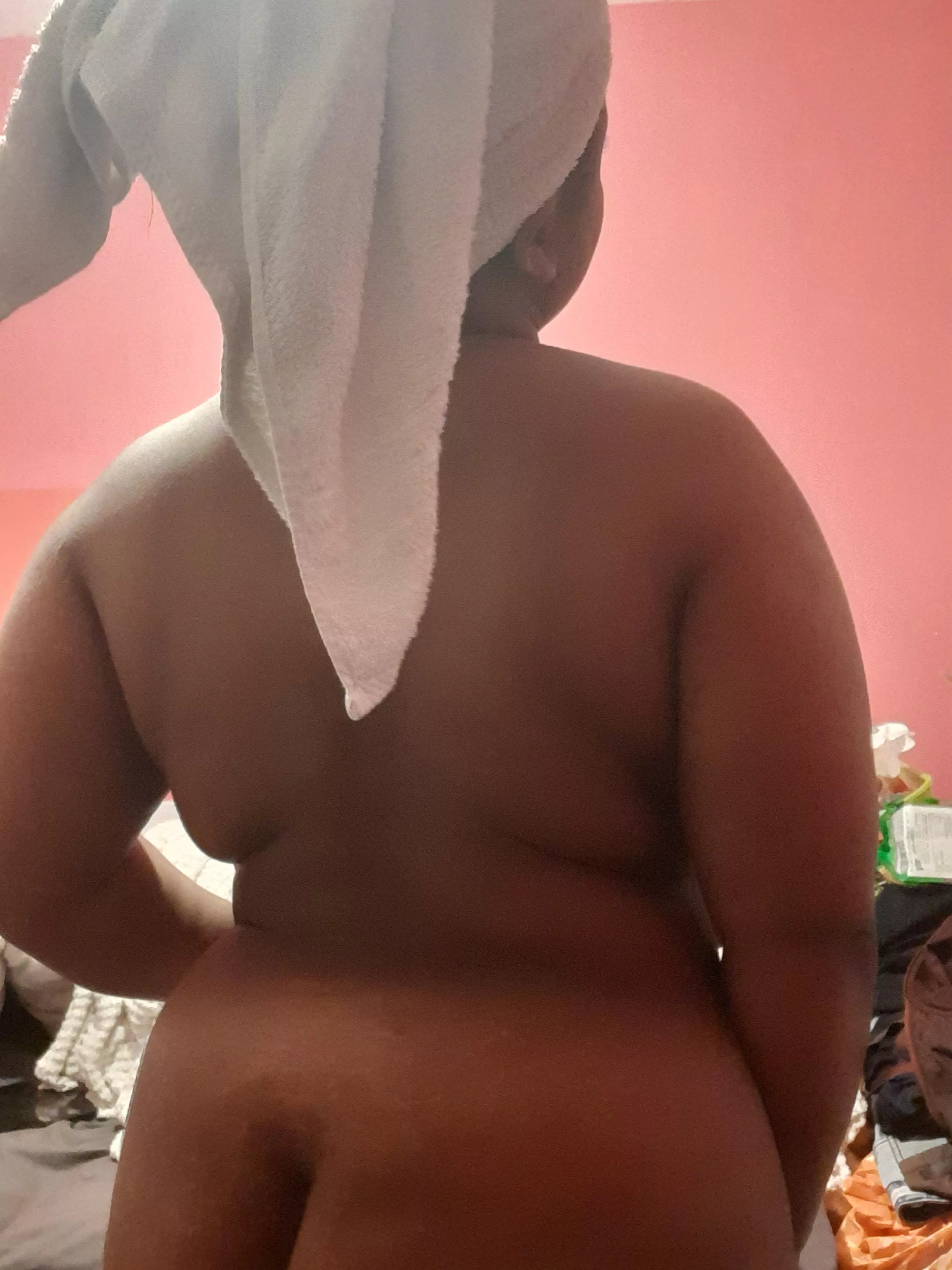 Just got out of the shower x