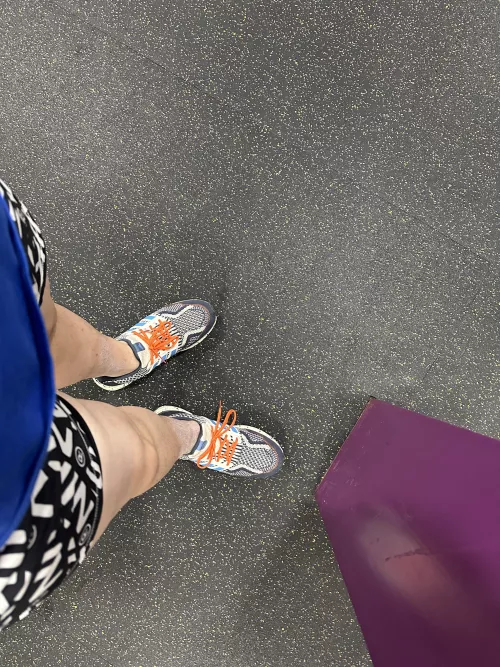 Just went for a run and lifting. Wanna take my shoes off and rub my feet?