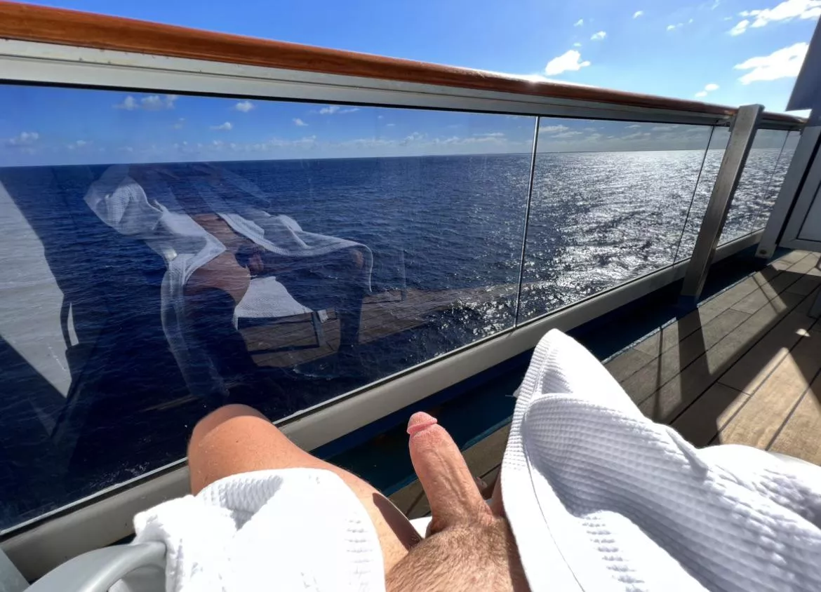 Left my room door open so you can join me on the balcony