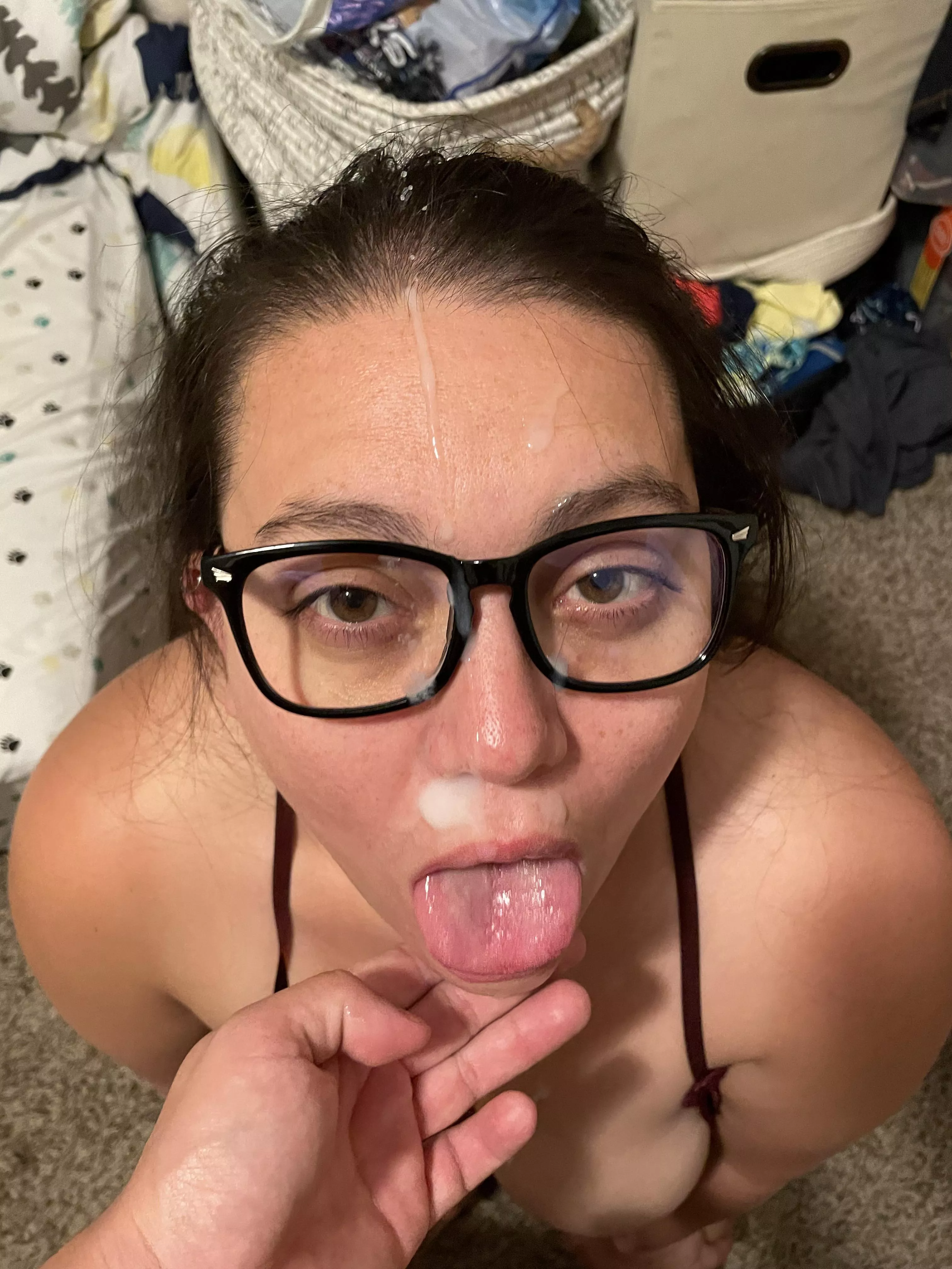 Look at me like the good girl you are