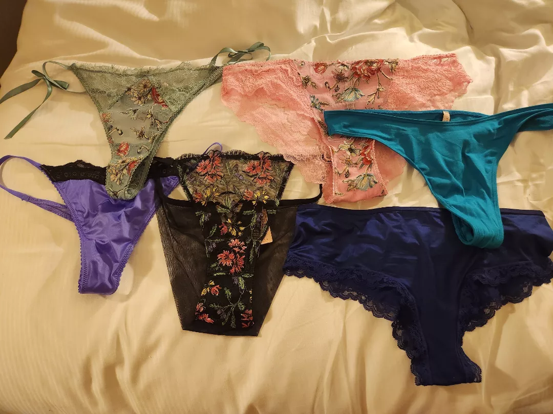 My new arrivals to my panty world