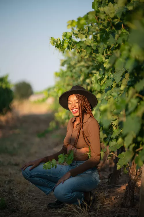 Perky Colombian tits.