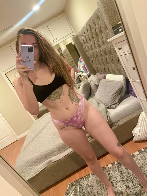 Putting on a brand new pair of panties is the best feeling!