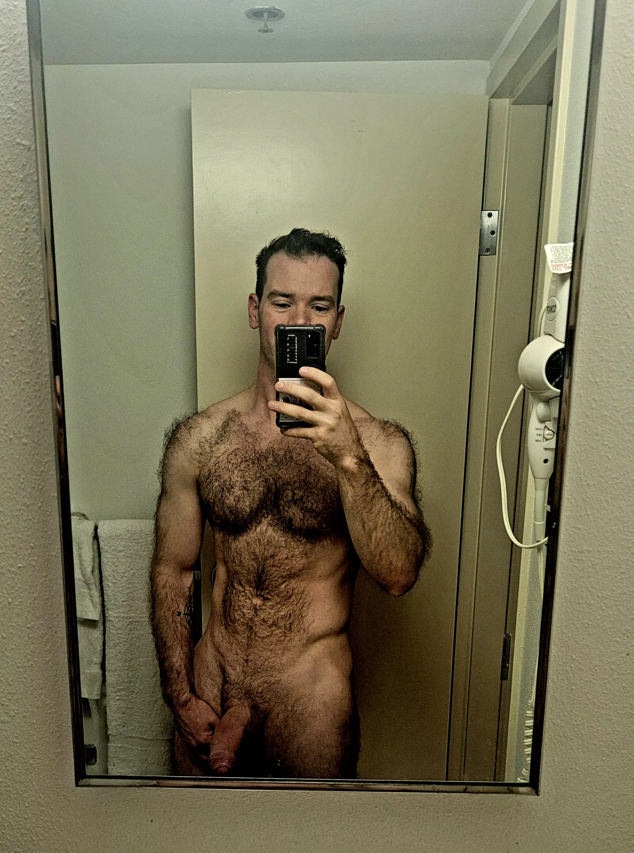 Shaggier than the carpet in this hotel.