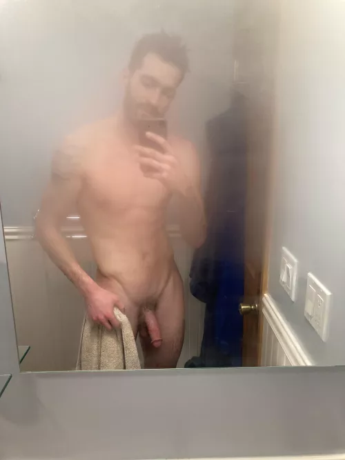 Steamy morning from the shower