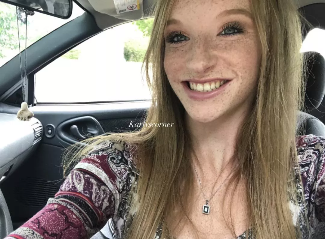 The best lighting for selfies is in a car