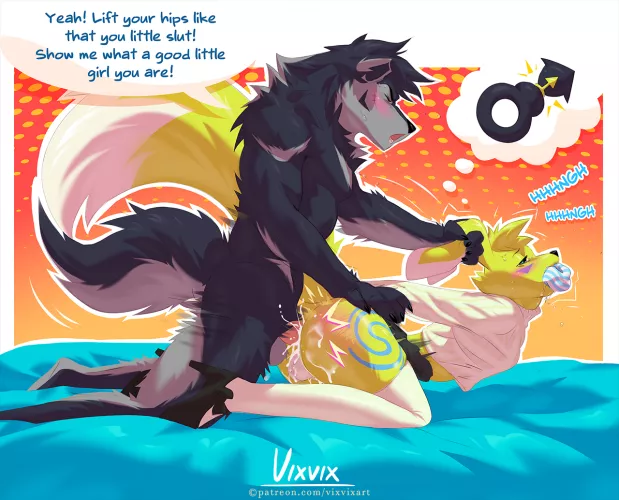 The Girly Outfit Fuck (VixVixArt)