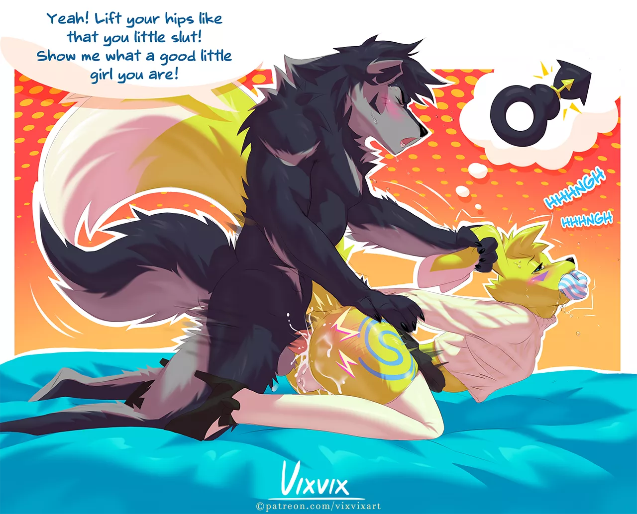 The Girly Outfit Fuck (VixVixArt)