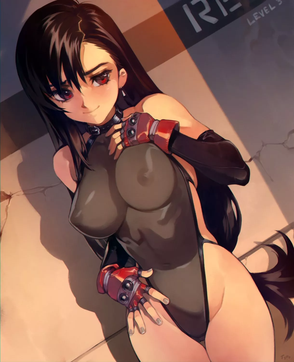 Tifa Leotard Blush (Optionaltypo )