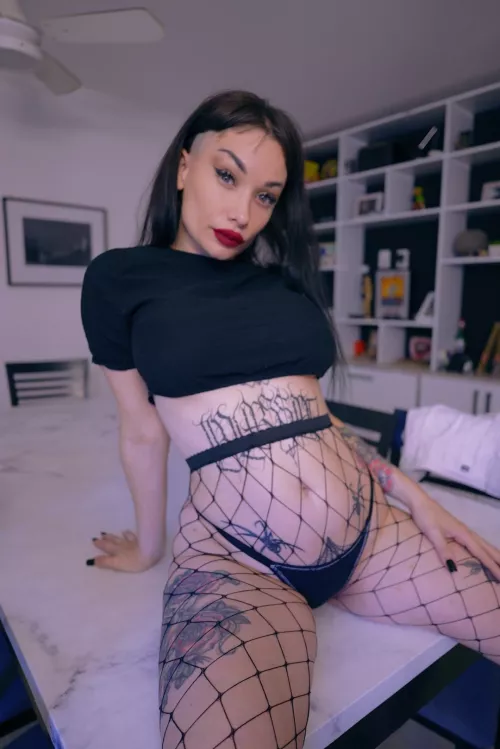 trapped in my net next to my legs