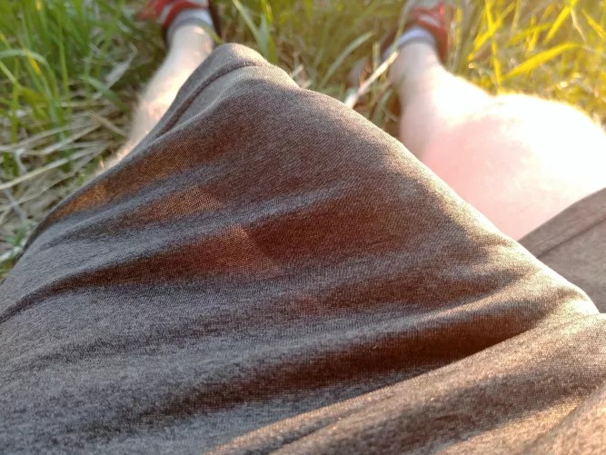 Who else naps in the park and turns into a sundial?