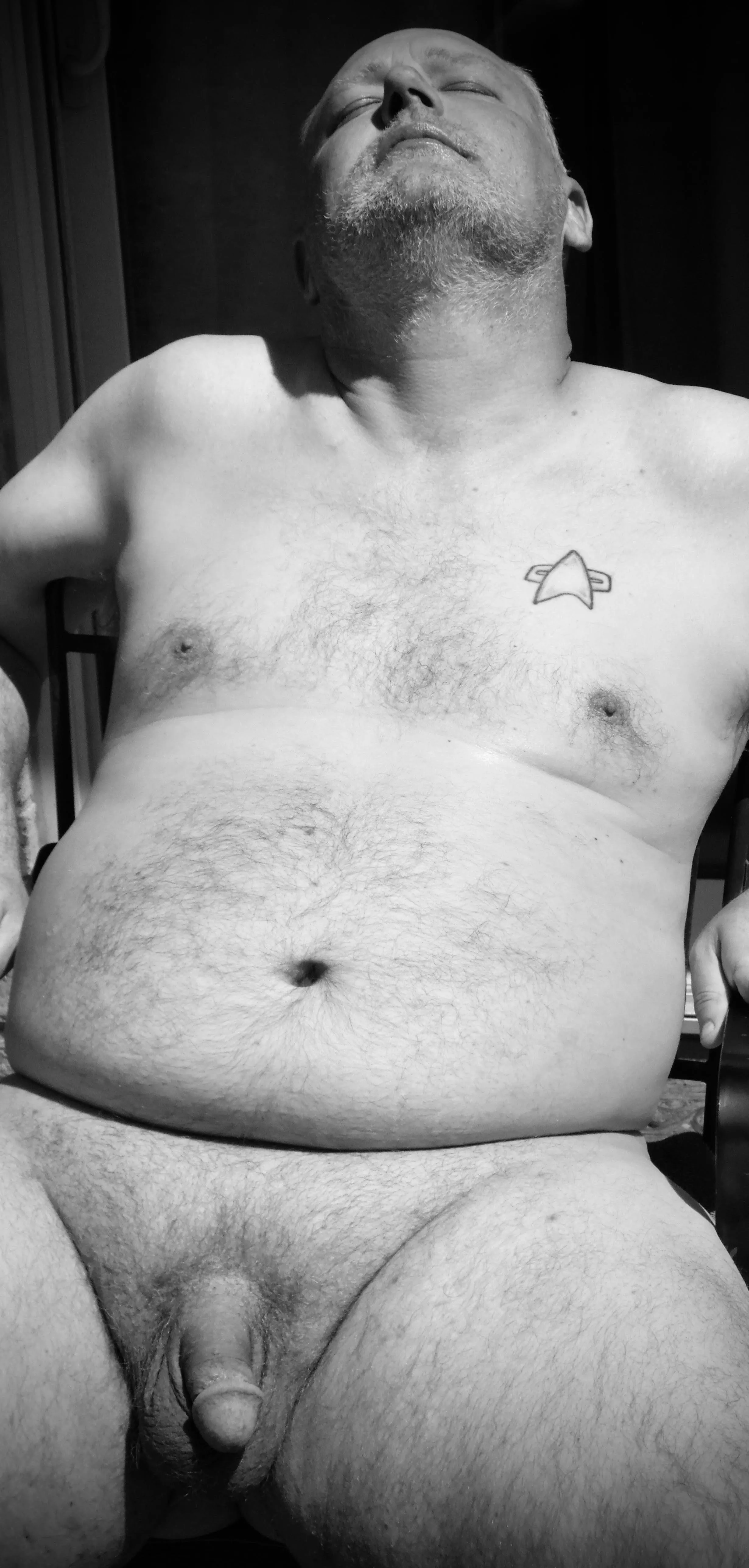 Working on my tan. (45)