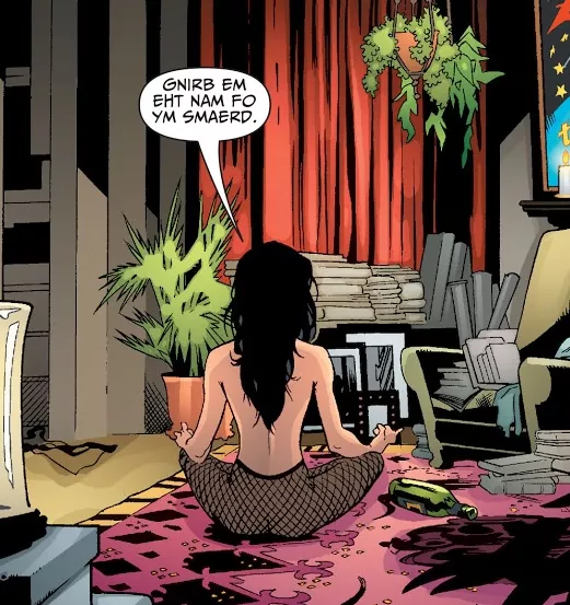 Zatanna tries to summon the man of her dreams [Seven Soldiers: Zatanna #1]