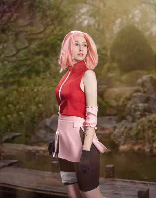 Cosplay Sakura Haruno: @fortuna.ros666
