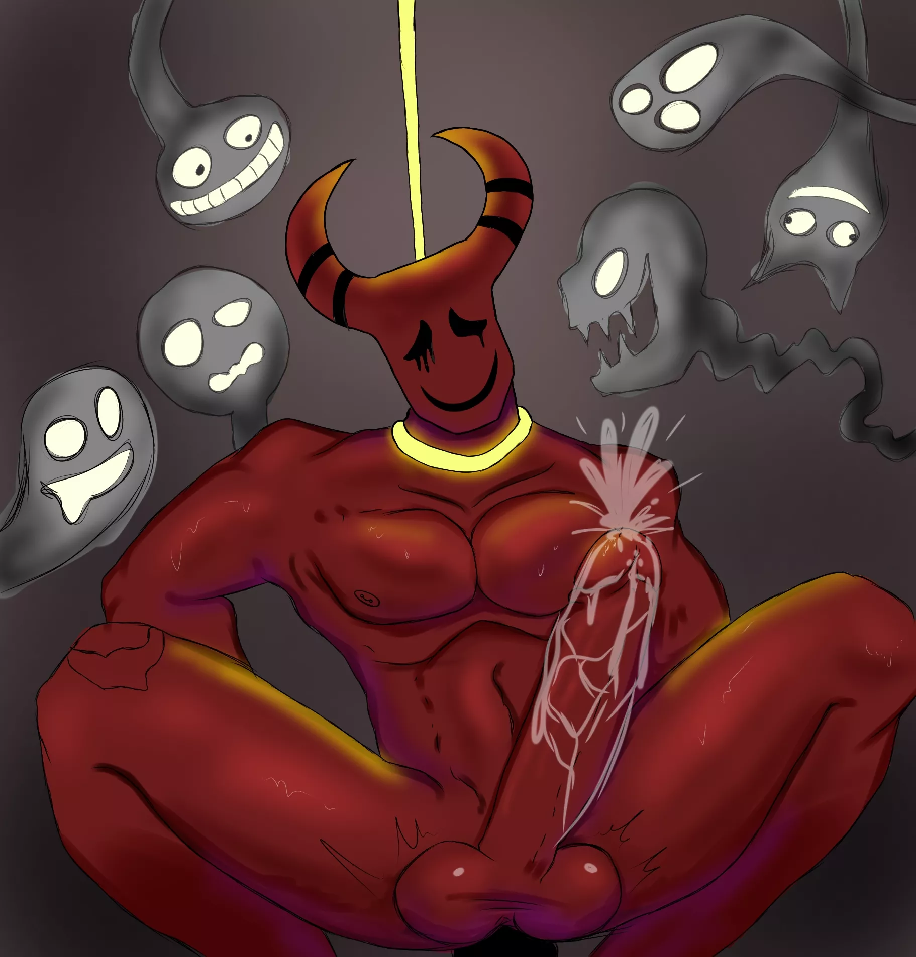 demon with schizophrenia 🤨