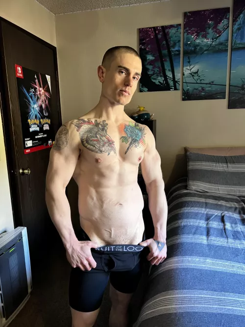 Follow the V all the way down…