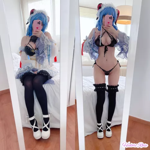 Ganyu on off by Hidori Rose