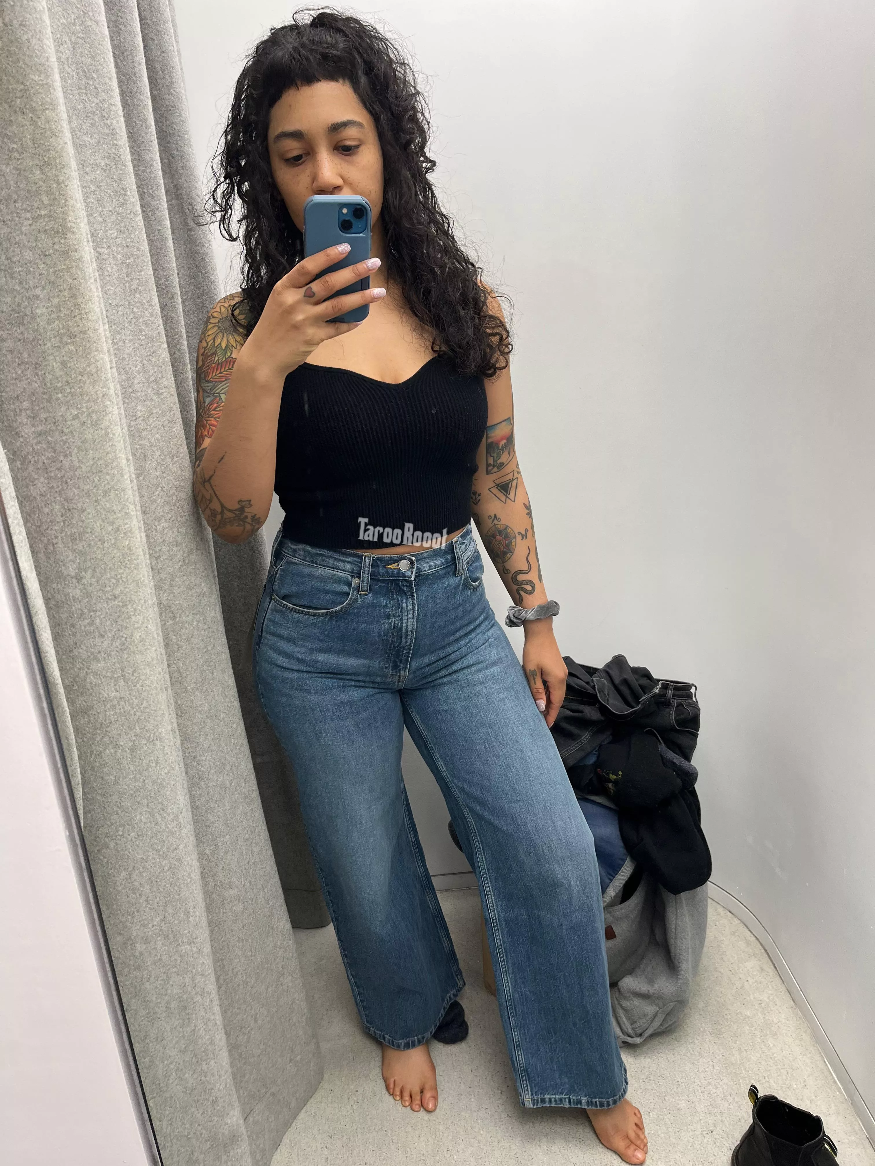 How do I look in these jeans?
