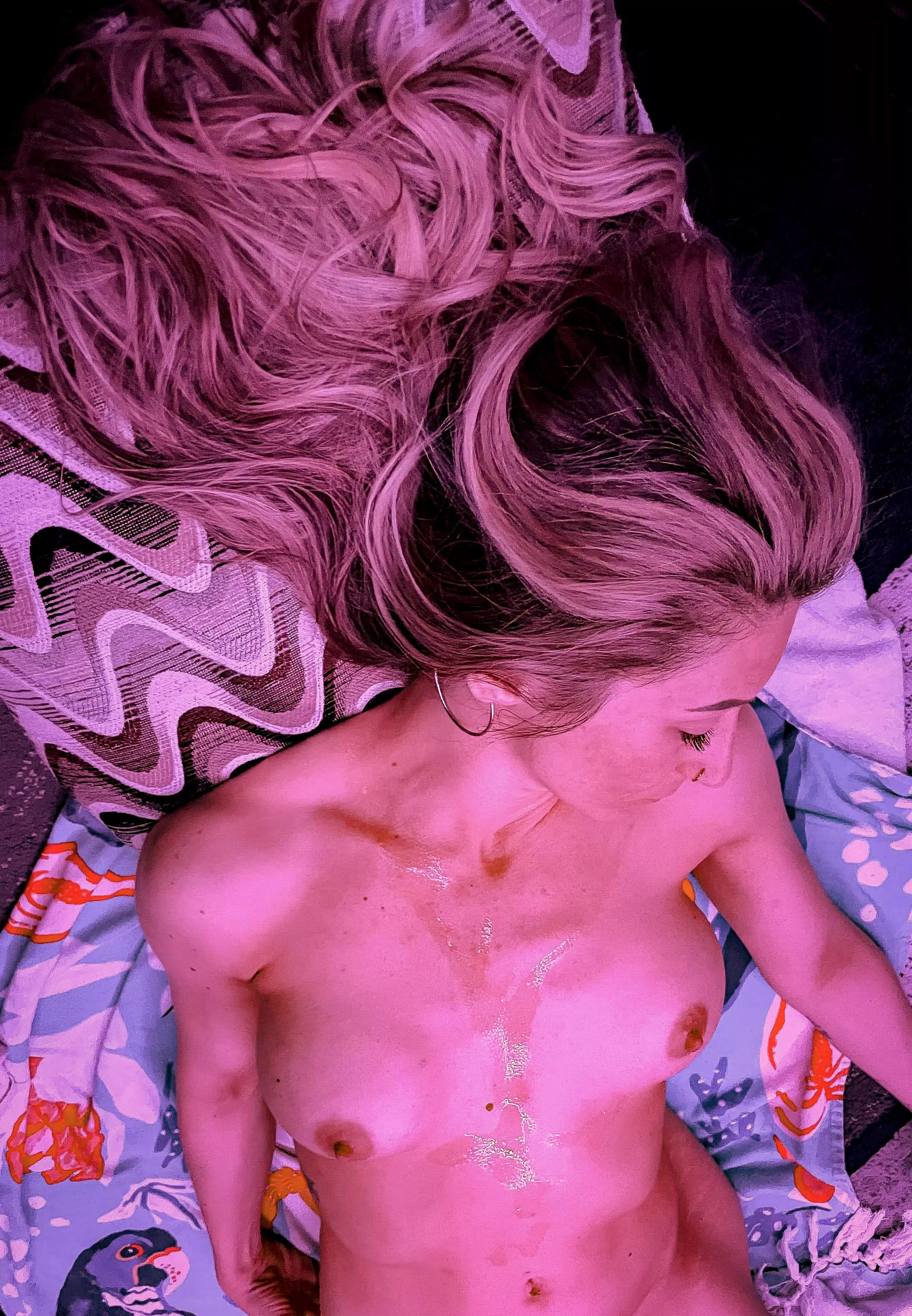 Just don’t get any in my hair!