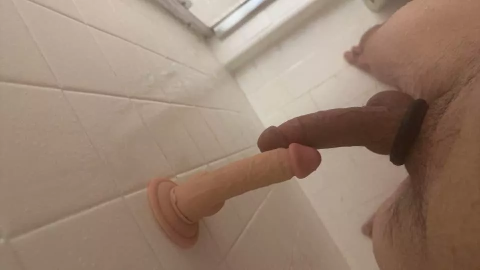 Little shower fun, would love to try for real