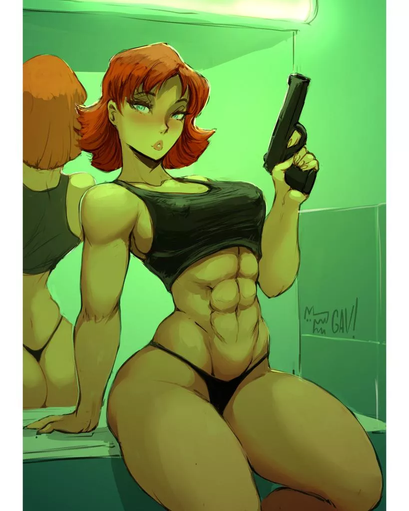 Meryl Silverburgh(aleksandrgav)[Metal Gear Solid]